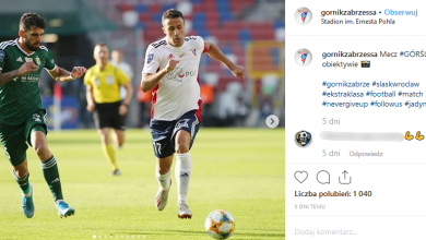 Igor Angulo został ojcem (fot. instagram gornikzabrzessa)