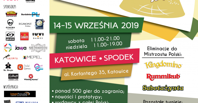 Katowice: Planszówki opanują Spodek już w najbliższy weekend (fot.mat.prasowe)