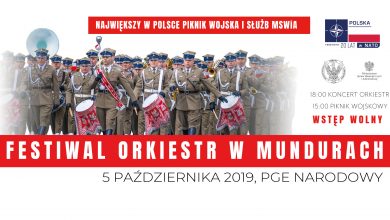 Festiwal Orkiestr Mundurowych na PGE Narodowym (fot.mat.prasowe)