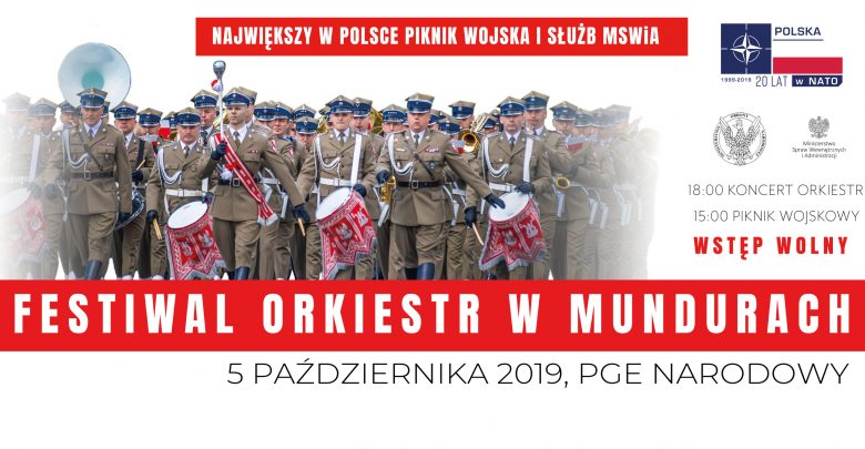Festiwal Orkiestr Mundurowych na PGE Narodowym (fot.mat.prasowe)