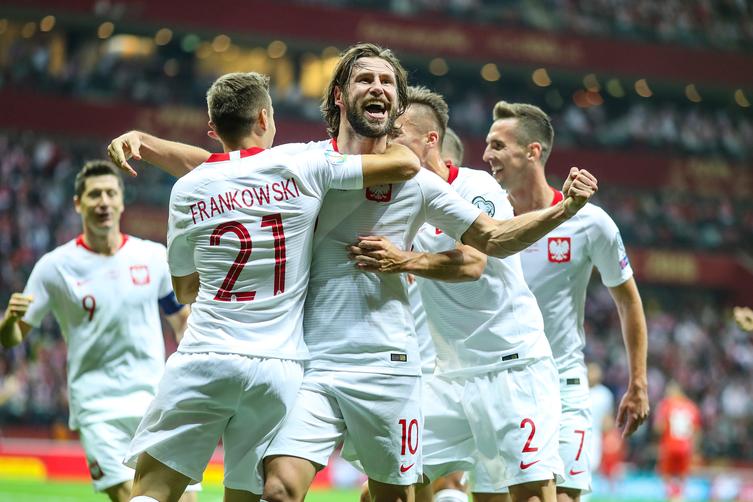 JEEEEST! Jedziemy na Euro 2020! Polska pokonała Macedonię Północną 2-0! (fot.Łączy nas Piłka)