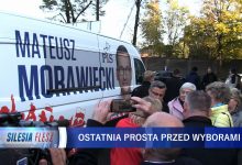 Mateusz Morawiecki w Zawierciu. Ostatni dzień na walkę o głosy wyborców [WIDEO]