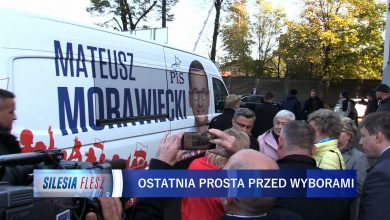 Mateusz Morawiecki w Zawierciu. Ostatni dzień na walkę o głosy wyborców [WIDEO]