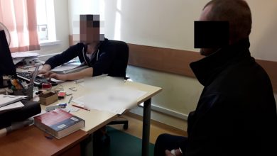 Wdarł się do mieszkania byłej partnerki i usnął na podłodze. 36-latek aresztowany na trzy miesiące (fot.KSP)