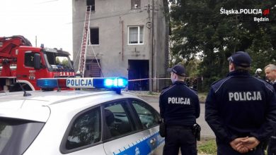 Wybuch gazu w Wojkowicach [WIDEO, NOWE FAKTY] (fot.Śląska Policja)