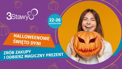 Halloweenowe święto Dyni (grafika: 3 stawy)