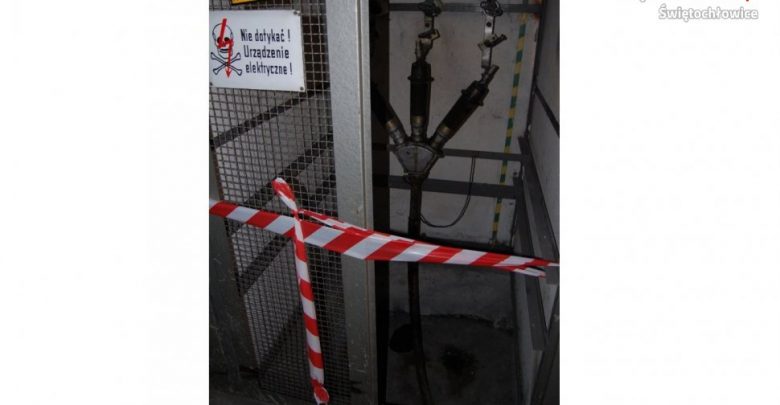 Świętochłowice: Włamali się do stacji transformatorowej. Jeden z nich nie żyje (fot.Śląska Policja)
