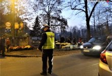 Wszystkich Świętych w Pszczynie. Zmiany w organizacji ruchu (fot.KMP Zabrze)