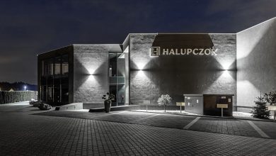 Siedziba główna firmy Halupczok wraz z flagowym showroomem - Halupczok Lab (fot. Krzysztof Strażyński)