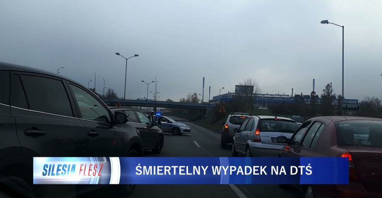 Śmiertelne potrącenie na DTŚ, całkowicie zablokowana trasa na Katowice. Jak doszło do tragedii?