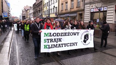 Przez Katowice i Gliwice przeszedł Młodzieżowy Strajk Klimatyczny