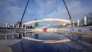 Bytom: trwa budowa lodowiska. Zobacz zdjęcia! Fot. UM w Bytomiu