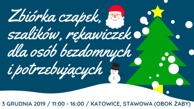 Katowice: Zbiórka czapek, szalików i rękawiczek. Rzeczy trafią do osób bezdomnych i potrzebujących (fot.mat.prasowe)