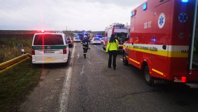 Koszmarna tragedia na Słowacji! W wypadku autobusu, wiozącego uczniów zginęło 12 osób, co najmniej 17 zostało rannych! fot. facebook/Prezídium Hasičského a záchranného zboru