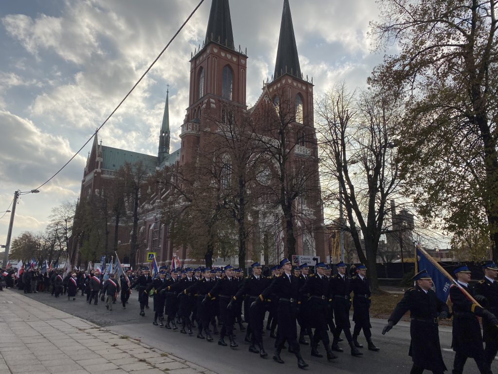 Święto Niepodległości w Częstochowie. Tak wyglądał południowy przemarsz centrum miasta (fot. Natalia Joanna Bajor)
