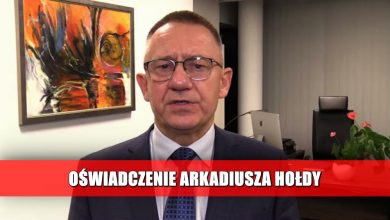 OŚWIADCZENIE Arkadiusza Hołdy, Prezesa Telewizji TVS [WIDEO]