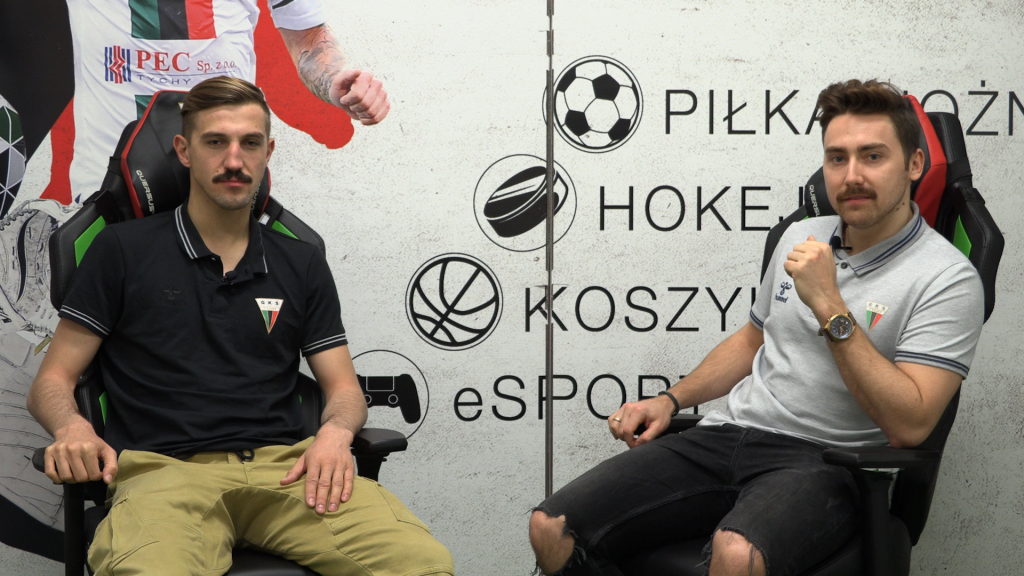 Zawodnicy GKS Tychy zapuszczają wąsy - wszystko w ramach akcji MOVEMBER. (fot.GKS Tychy)