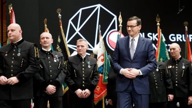 "Chylę czoła przed górnikami, którzy podejmują trud i poświęcają się dla dobra Polski". Barbórka z premierem w Katowicach (fot.premier.gov.pl)