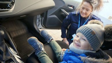Policjanci z Rybnika spełnili marzenie 3-letniego Leosia (fot.Śląska Policja)