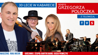 Grzegorz Poloczek - 30-lecie w Kabarecie (fot. TVS)