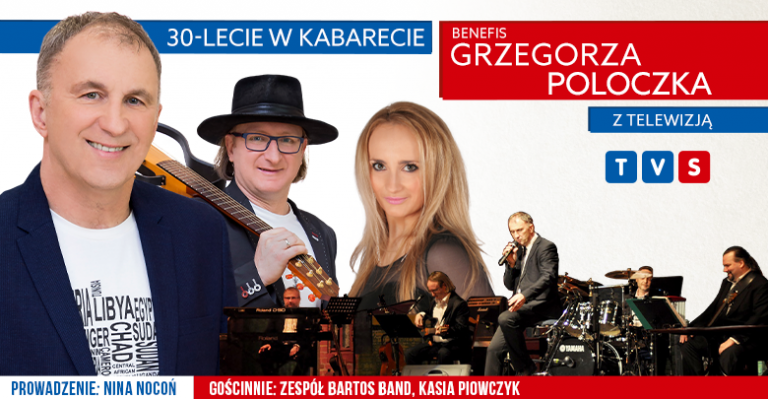 Grzegorz Poloczek - 30-lecie w Kabarecie (fot. TVS)