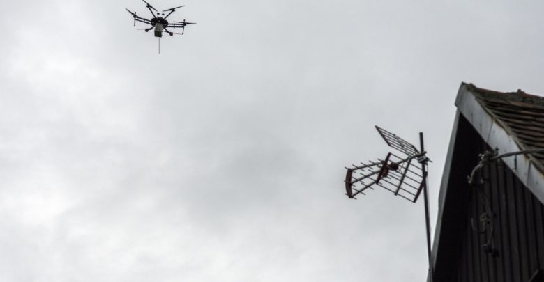 Bytom: dron przylatuje z kolejnymi mandatami