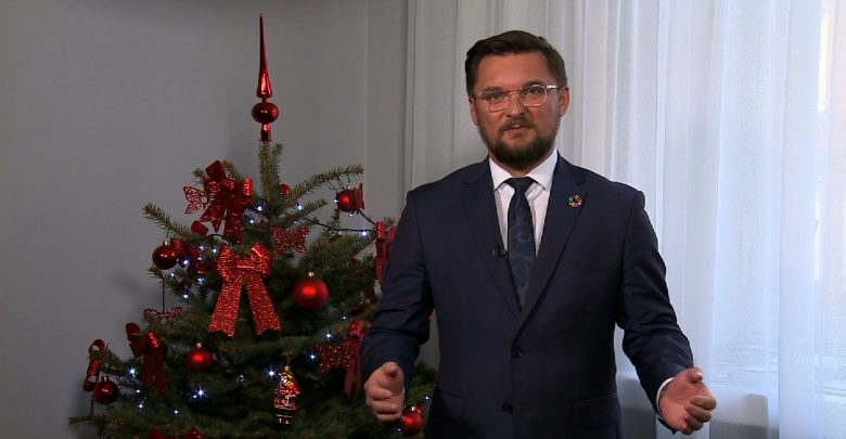 Życzenia świąteczne prezydenta Katowic Marcina Krupy