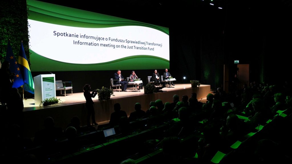 Informacje o Funduszu Sprawiedliwej Transformacji zostały przedstawione w trakcie konferencji pt. „W kierunku zielonej gospodarki”, która dziś rozpoczęła się w Międzynarodowym Centrum Kongresowym w Katowicach.