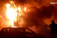 Pożar kiosku w Chorzowie. Zginęła jedna osoba. Fot. Policja Śląska