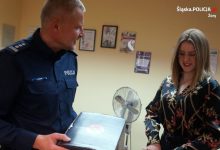 Żory: 16-letnia Roksana uratowała życie starszemu mężczyźnie. Fot. Śląska Policja