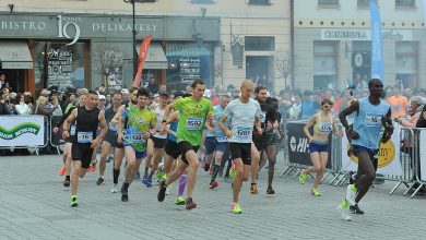 Start Półmaratonu Dookoła Jeziora Żywieckiego