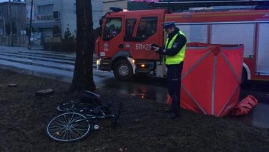 Tragiczny wypadek w Sosnowcu. Nie żyje 61-letni rowerzysta (fot.Śląska Policja)