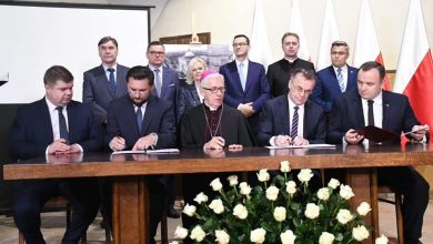 Panteon Górnośląski powstaje w Katowicach. Premier Morawiecki przyjechał na podpisanie umowy (fot.slaskie.pl)