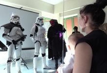 Gwiezdne Wojny w szpitalu [WIDEO] (fot.mat.TVS)