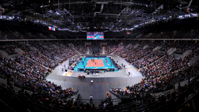 Liga Mistrzów w Gliwicach! Mecz ZAKSA - Kuzbass w Arena Gliwice! (fot.Arena Gliwice)