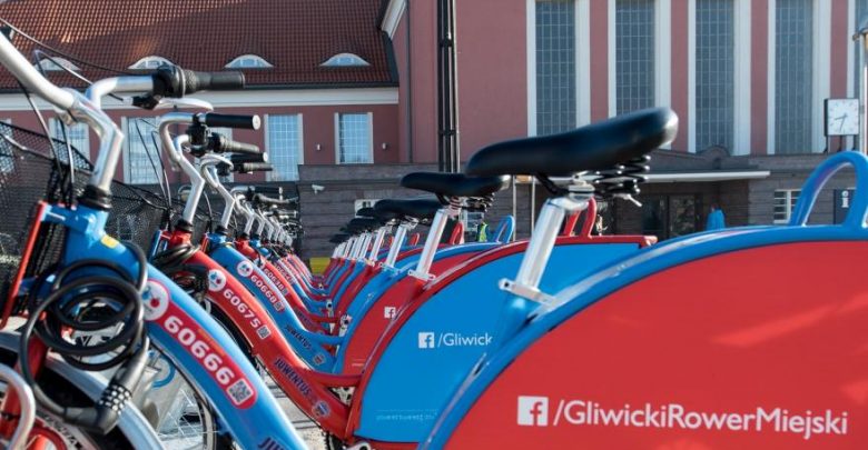 200 rowerów miejskich od maja w Gliwicach. Fot. UM Gliwice