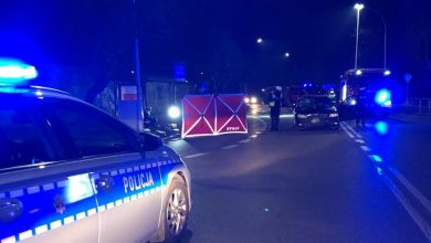 Katowice: Tragiczny wypadek na Medyków. Nie żyje rowerzysta (fot.Śląska Policja)