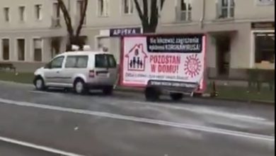 Reklamy „pozostań w domu”. Tak Stalowa Wola walczy z koronawirusem