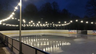 Wiosenna pogoda zamknęła lodowisko w Bytomiu. Wszystko się topi Archiwum Ośrodka Sportu i Rekreacji w Bytomiu