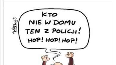 Kto nie w domu, ten z policji! TEN mem wygrał wszystko