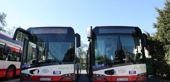 Sosnowiec zbroi się w elektryki. Kupił kolejne 14 autobusów. Fot. Sosnowiec.pl