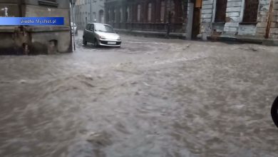 Zalane drogi, parkingi i piwnice. Burze przeszły przez woj. śląskie