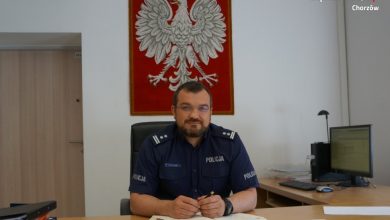 Nowy komendant w Chorzowie. p.o. Komendanta Miejskiego Policji w Chorzowie młodszy inspektor dr Grzegorz Matuszek (fot. KMP Chorzów)