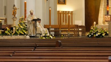 Puste kościoły i smutna Wielkanoc w czasie epidemii koronawirusa