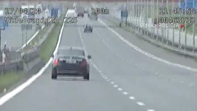 208 km/h na autostradzie A4. Wszystko nagrały kamery [WIDEO]