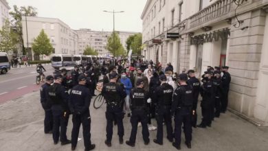 Protest przedsiębiorców w Warszawie: Zatrzymany uczestnik ze Śląska ma objawy zakażenia!