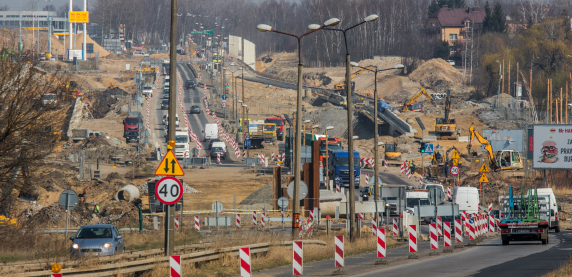 Od 21 maja trochę luźniej w Sosnowcu. Łącznica wzdłuż DK 94 gotowa (fot.UM Sosnowiec)