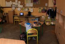 Dzisiaj tak wyglądała lekcja w Szkole Podstawowej nr 1 w Chorzowie. Zainteresowanie zajęciami opiekuńczymi jest bardzo niewielkie