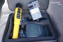 Wjechał po pijaku w ogrodzenie. Zadzwonił po policję. Fot. Śląska Policja