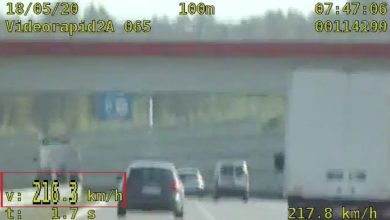215 km/h po autostradzie A1. Kierowca audi złapany przez grupę SPEED [WIDEO]